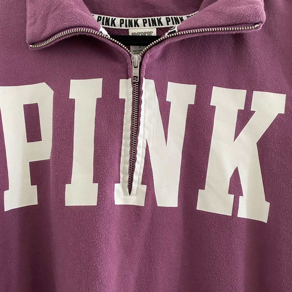 Pink Quarter Zip - Picture 2 of 5
